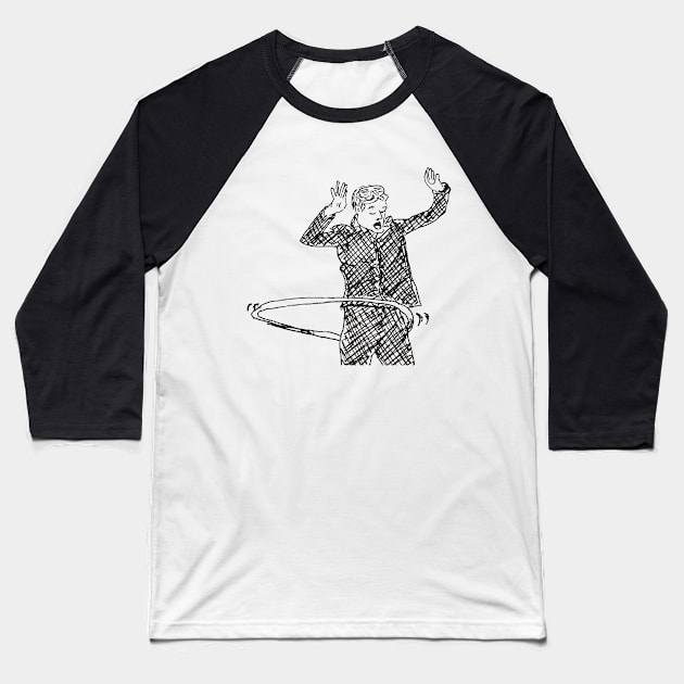 james acaster can hula Baseball T-Shirt by underscoree